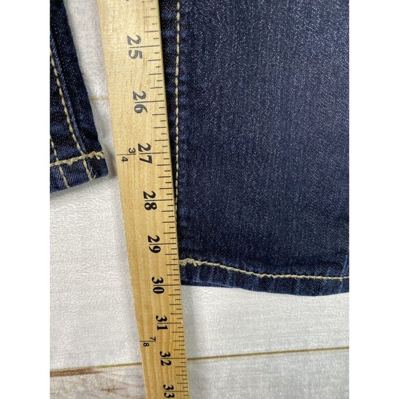 Buckle Daytrip Jeans Womens Sz 26R Dark Wash Lynx Skinny Stretch Denim Low Rise - Picture 7 of 12